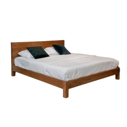 เตียงนอนไม้สัก 6 ฟุต SIGNATURE ONCE รุ่น SO - 008 สีทีค_0